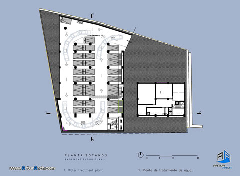 پلان مرکز فرهنگی www.arturarch.com